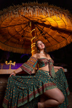 Load image into Gallery viewer, Emerald Dragon Bollywood Set