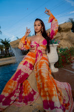 Load image into Gallery viewer, Summer Love Sharara Pants Set