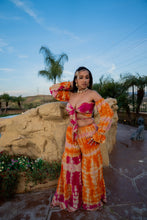 Load image into Gallery viewer, Summer Love Sharara Pants Set