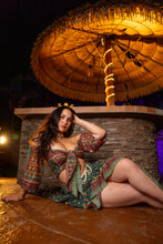 Load image into Gallery viewer, Emerald Dragon Bollywood Set