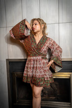 Load image into Gallery viewer, royal lotus babydoll dress