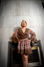 Load image into Gallery viewer, royal lotus babydoll dress