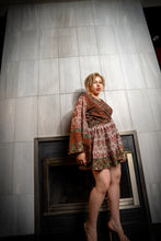 Load image into Gallery viewer, royal lotus babydoll dress