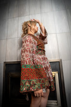 Load image into Gallery viewer, royal lotus babydoll dress