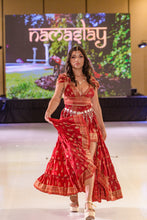 Load image into Gallery viewer, Fire Paisley Bollywood Set
