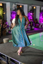 Load image into Gallery viewer, Bohemian Turquoise Magic Dress