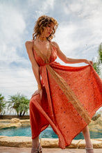 Load image into Gallery viewer, Golden Peach Magic Dress