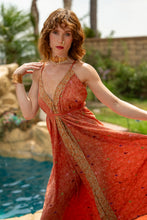 Load image into Gallery viewer, Golden Peach Magic Dress