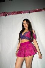 Load image into Gallery viewer, Love portal micro Mini Skirt set