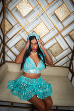 Load image into Gallery viewer, Icy Fairy princess micro mini skirt set