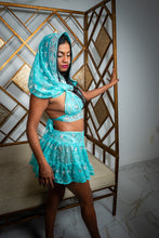 Load image into Gallery viewer, Icy Fairy princess micro mini skirt set