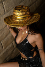 Load image into Gallery viewer, Midnight Gold Magic Cowboy Hat