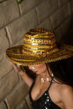 Load image into Gallery viewer, Midnight Gold Magic Cowboy Hat