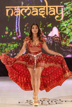 Load image into Gallery viewer, Fire Paisley Bollywood Set