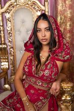 Load image into Gallery viewer, Golden Fuscia Jasmine Set