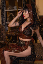 Load image into Gallery viewer, Black Rose Jasmine Set