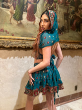 Load image into Gallery viewer, Royal Lotus Mini Skirt Set