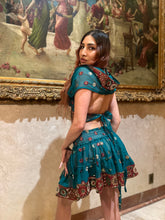 Load image into Gallery viewer, Royal Lotus Mini Skirt Set