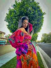 Load image into Gallery viewer, Cosmic Mimosa Sharara Pants Set