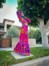 Load image into Gallery viewer, Cosmic Mimosa Sharara Pants Set