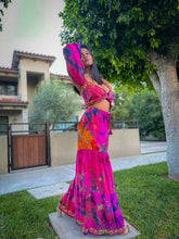 Load image into Gallery viewer, Cosmic Mimosa Sharara Pants Set