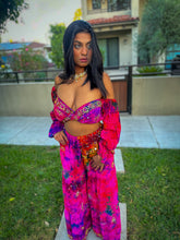 Load image into Gallery viewer, Cosmic Mimosa Sharara Pants Set