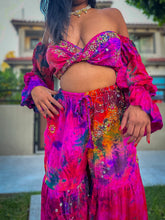 Load image into Gallery viewer, Cosmic Mimosa Sharara Pants Set