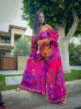 Load image into Gallery viewer, Cosmic Mimosa Sharara Pants Set