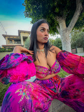 Load image into Gallery viewer, Cosmic Mimosa Sharara Pants Set
