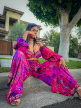 Load image into Gallery viewer, Cosmic Mimosa Sharara Pants Set