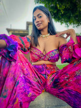 Load image into Gallery viewer, Cosmic Mimosa Sharara Pants Set