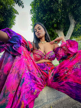 Load image into Gallery viewer, Cosmic Mimosa Sharara Pants Set