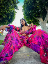 Load image into Gallery viewer, Cosmic Mimosa Sharara Pants Set
