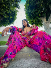 Load image into Gallery viewer, Cosmic Mimosa Sharara Pants Set