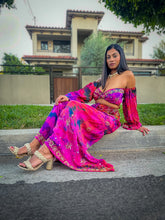 Load image into Gallery viewer, Cosmic Mimosa Sharara Pants Set