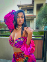 Load image into Gallery viewer, Cosmic Mimosa Sharara Pants Set