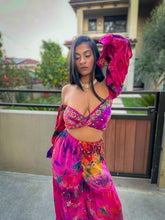 Load image into Gallery viewer, Cosmic Mimosa Sharara Pants Set