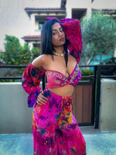 Load image into Gallery viewer, Cosmic Mimosa Sharara Pants Set