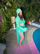 Load image into Gallery viewer, Golden Turquoise Jasmine Set