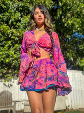 Load image into Gallery viewer, Cosmic Mimosa Micro Mini Skirt Set