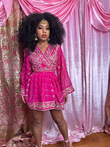 Pink Barbie Baby Doll Dress