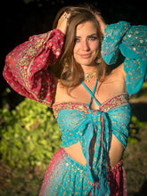 Load image into Gallery viewer, Love Ocean Sharara Pants Set