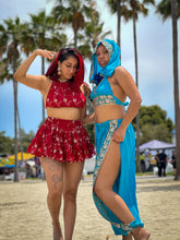 Load image into Gallery viewer, Rose Rani Micro Mini Skirt Set