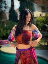 Load image into Gallery viewer, bohemian cosmos goddess set (sleeves are different lil more pink/brown)