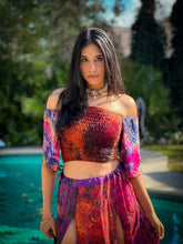 Load image into Gallery viewer, bohemian cosmos goddess set (sleeves are different lil more pink/brown)