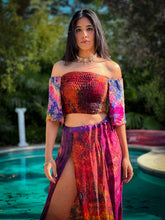 Load image into Gallery viewer, bohemian cosmos goddess set (sleeves are different lil more pink/brown)