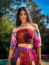 Load image into Gallery viewer, bohemian cosmos goddess set (sleeves are different lil more pink/brown)