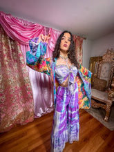 Load image into Gallery viewer, Rainbow Tie Dye Kimono
