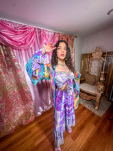 Load image into Gallery viewer, Rainbow Tie Dye Kimono