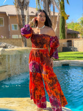 Load image into Gallery viewer, Cosmic Jungle Sharara Pants Set